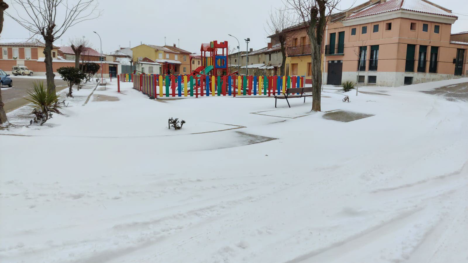 En otros municipios de la provincia, como en Villabrágima, la estampa era más desoladora.