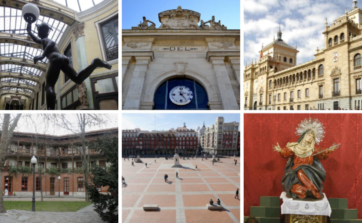 Algunos de los monumentos que participan en el concurso