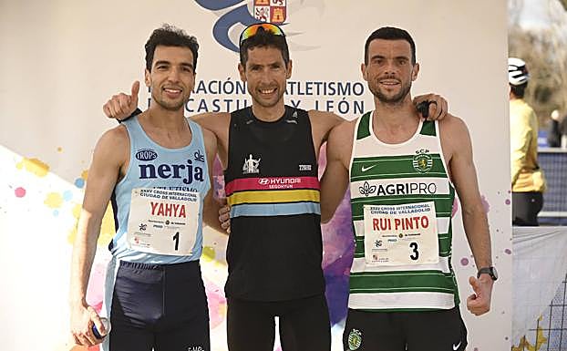 Podio absoluto en categoría masculina. 