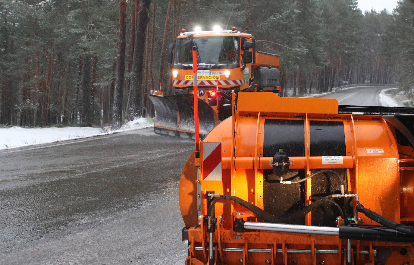 Nieve en Navacerrada.