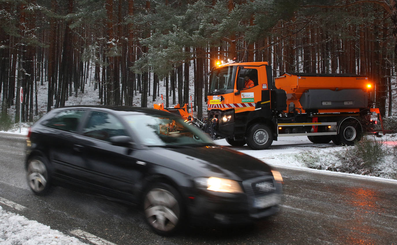 Nieve en Navacerrada.