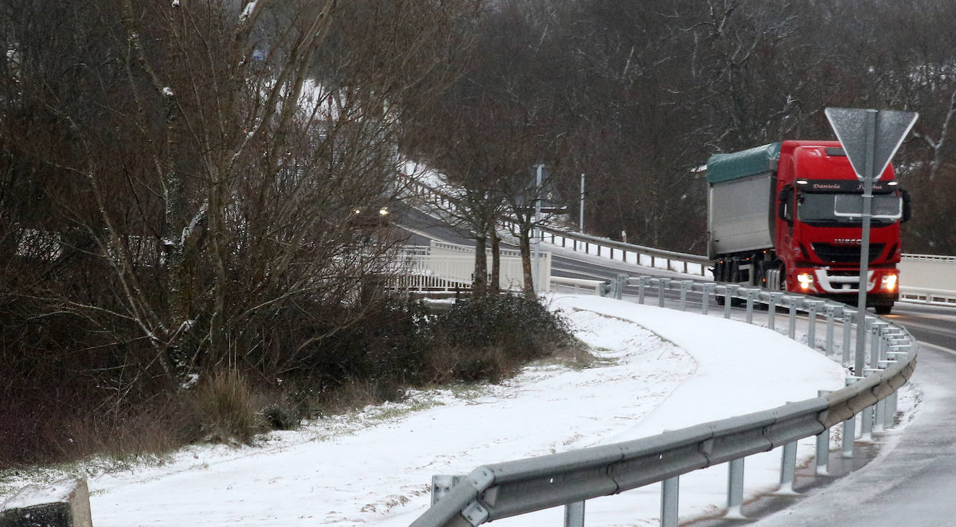 Imágenes del temporal en la provincia de Segovia. 