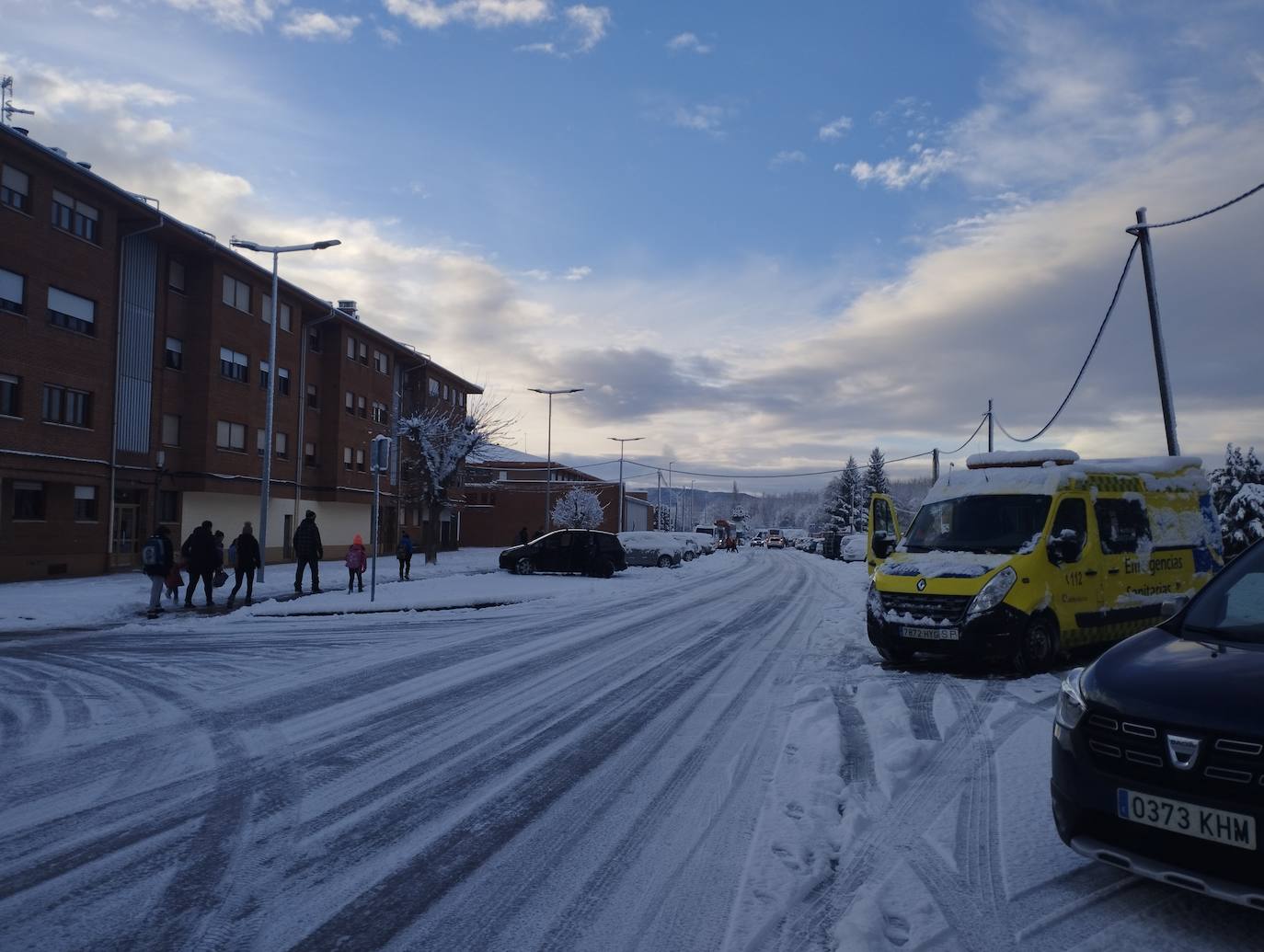 Fotos: La nieve persiste en la Montaña Palentina