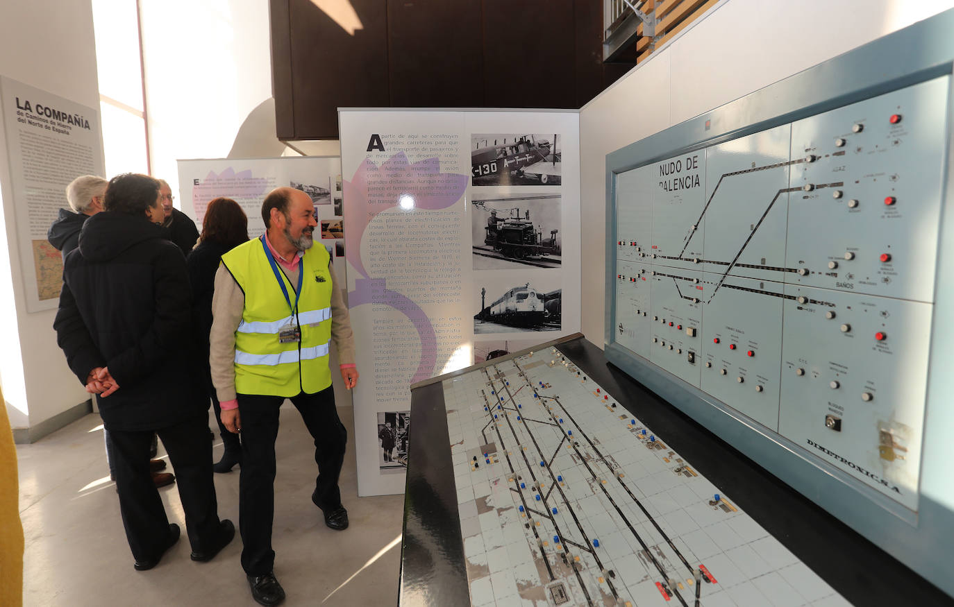 Fotos: El único Museo del Ferrocarril de la comunidad está en Venta de Baños