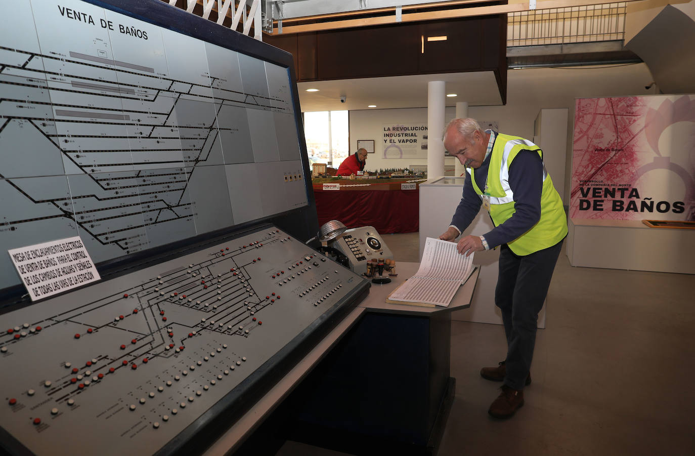 Fotos: El único Museo del Ferrocarril de la comunidad está en Venta de Baños