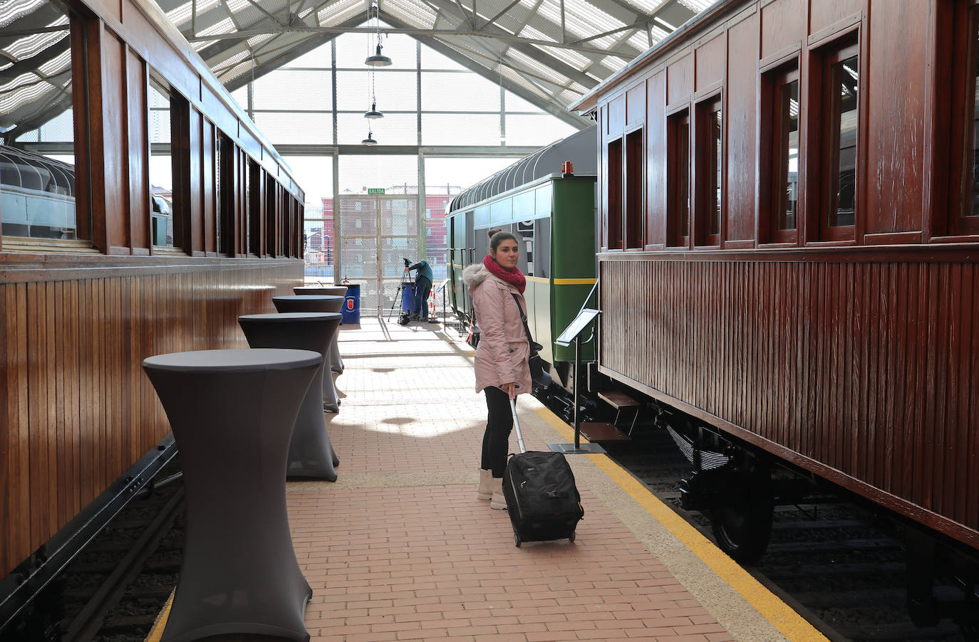 Fotos: El único Museo del Ferrocarril de la comunidad está en Venta de Baños