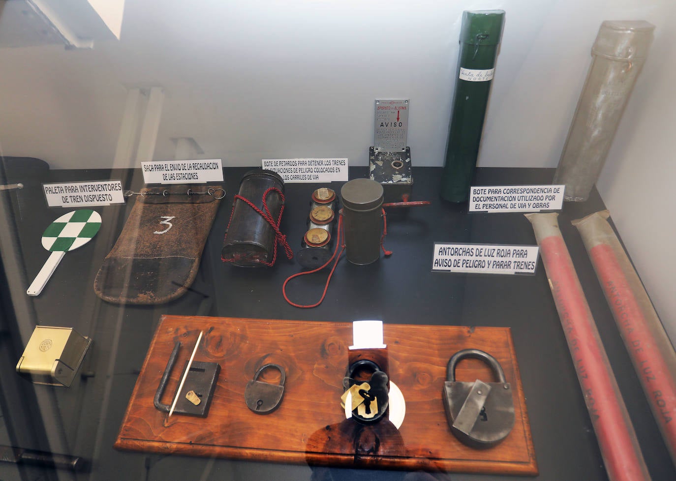 Fotos: El único Museo del Ferrocarril de la comunidad está en Venta de Baños