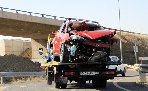 La CL-601 registra tres de los cinco tramos de concentración de accidentes en Segovia