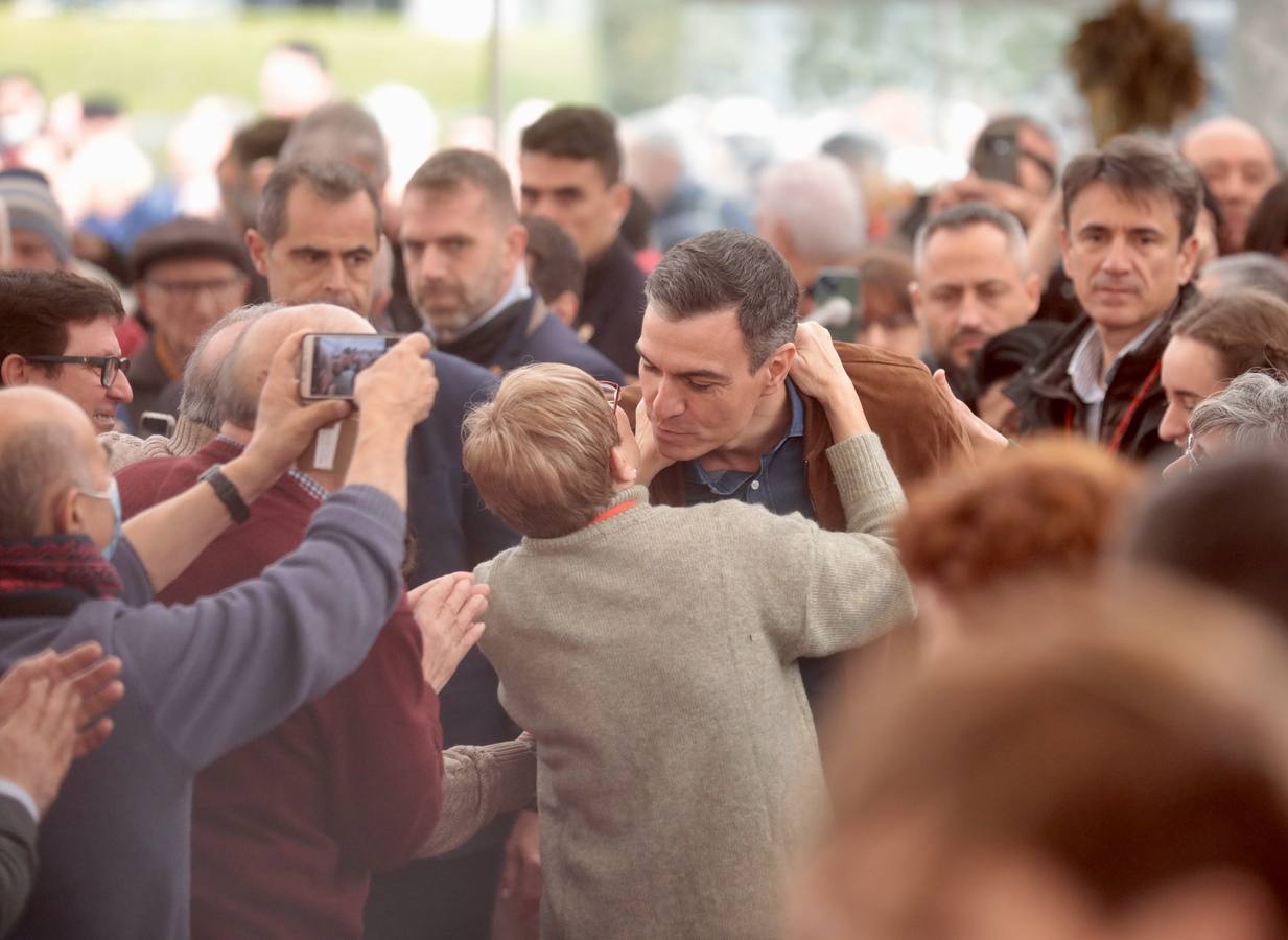 Fotos: Acto político del PSOE en Valladolid con la presencia de Pedro Sánchez