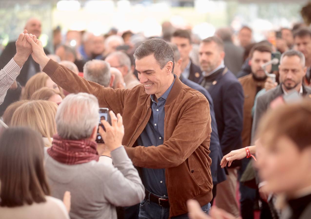 Fotos: Acto político del PSOE en Valladolid con la presencia de Pedro Sánchez