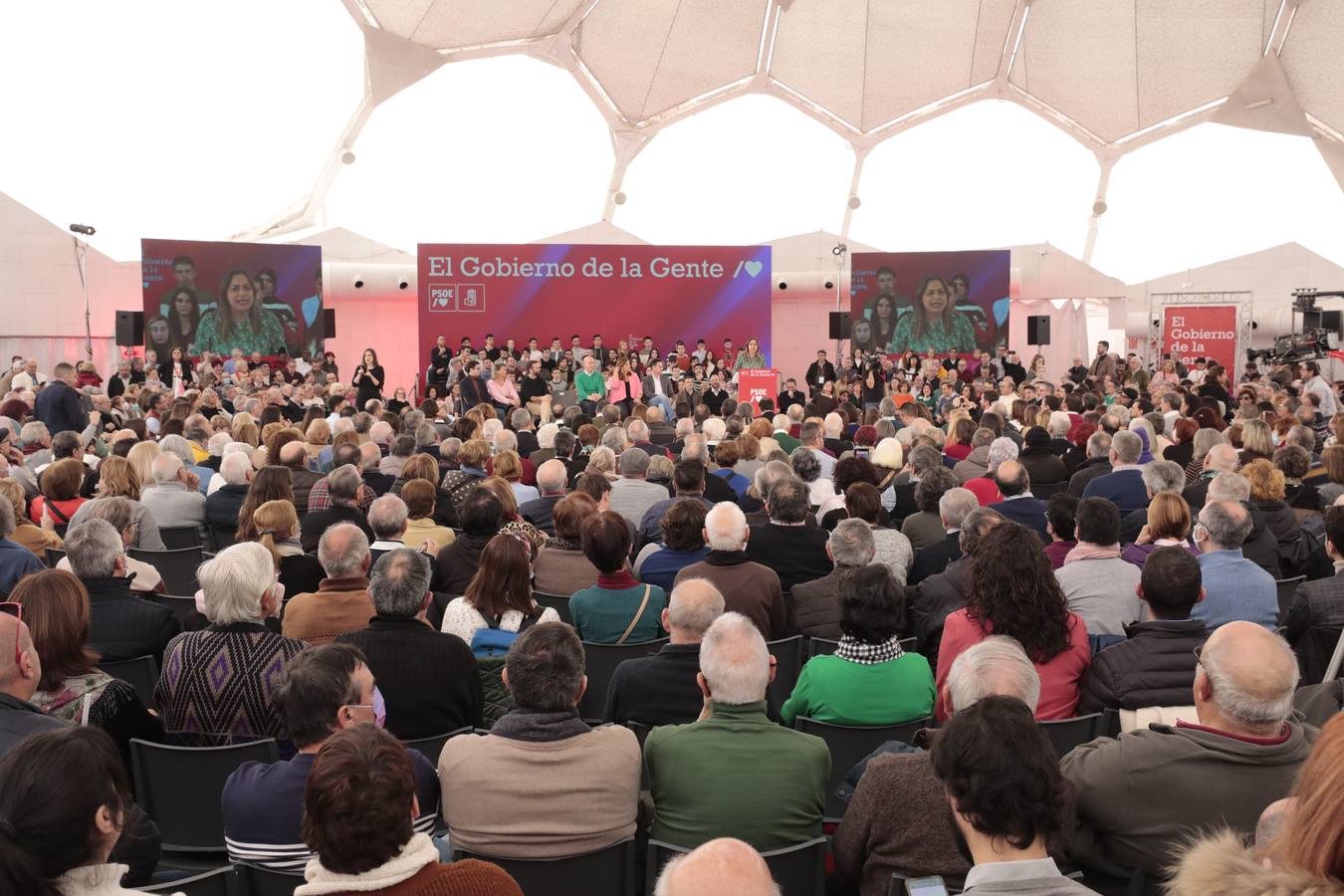 Fotos: Acto político del PSOE en Valladolid con la presencia de Pedro Sánchez