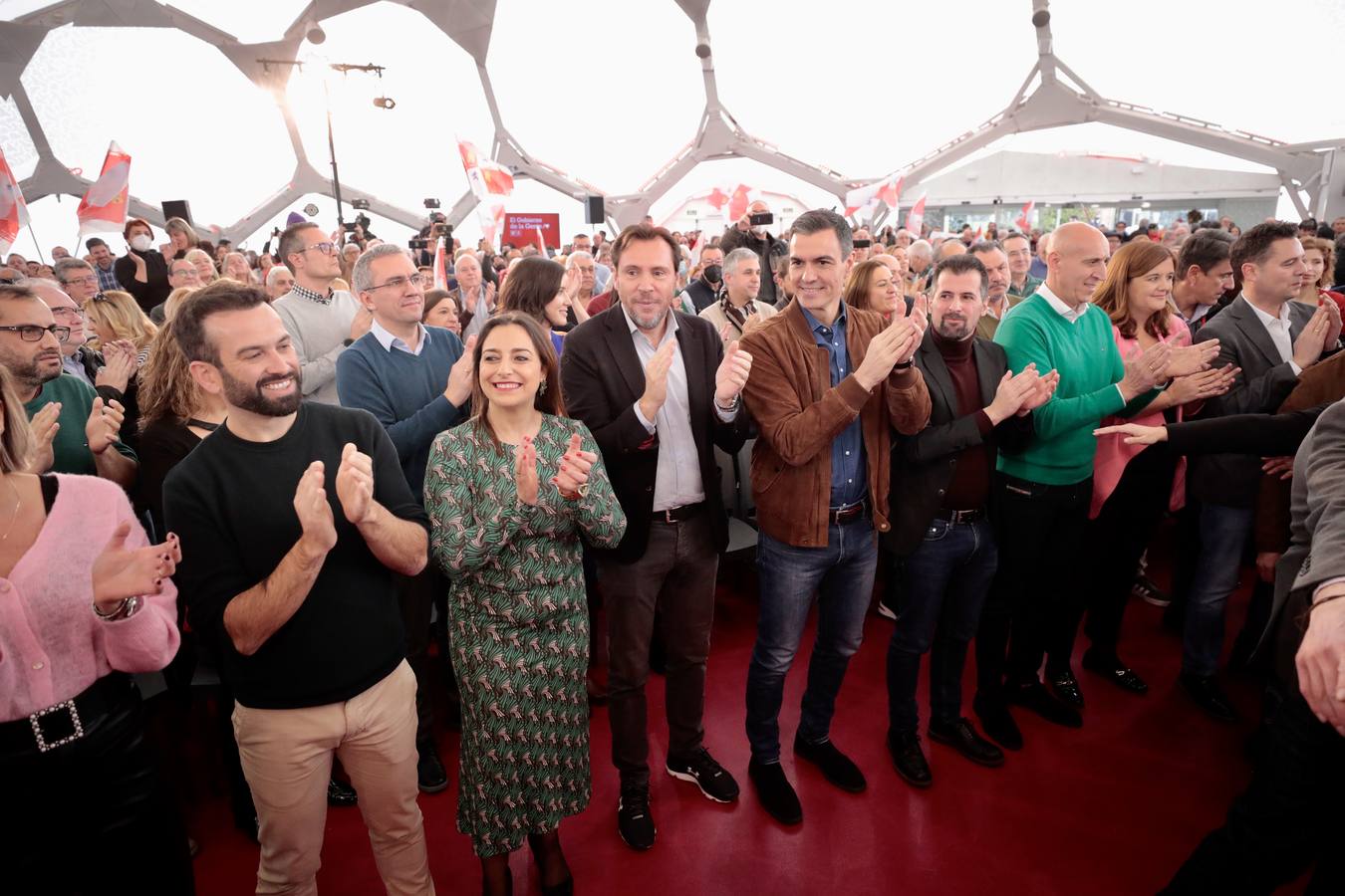 Fotos: Acto político del PSOE en Valladolid con la presencia de Pedro Sánchez