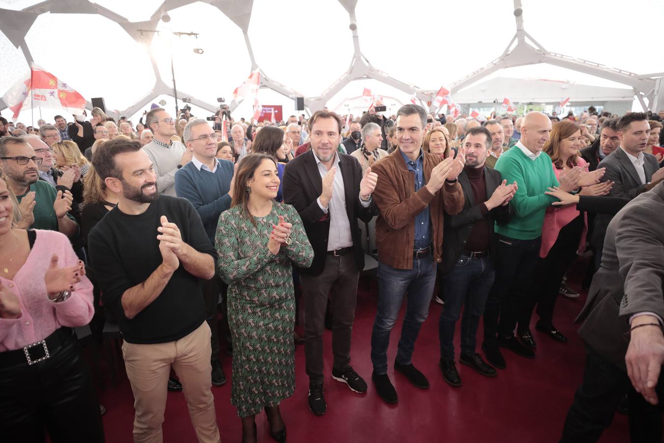 Fotos: Acto político del PSOE en Valladolid con la presencia de Pedro Sánchez