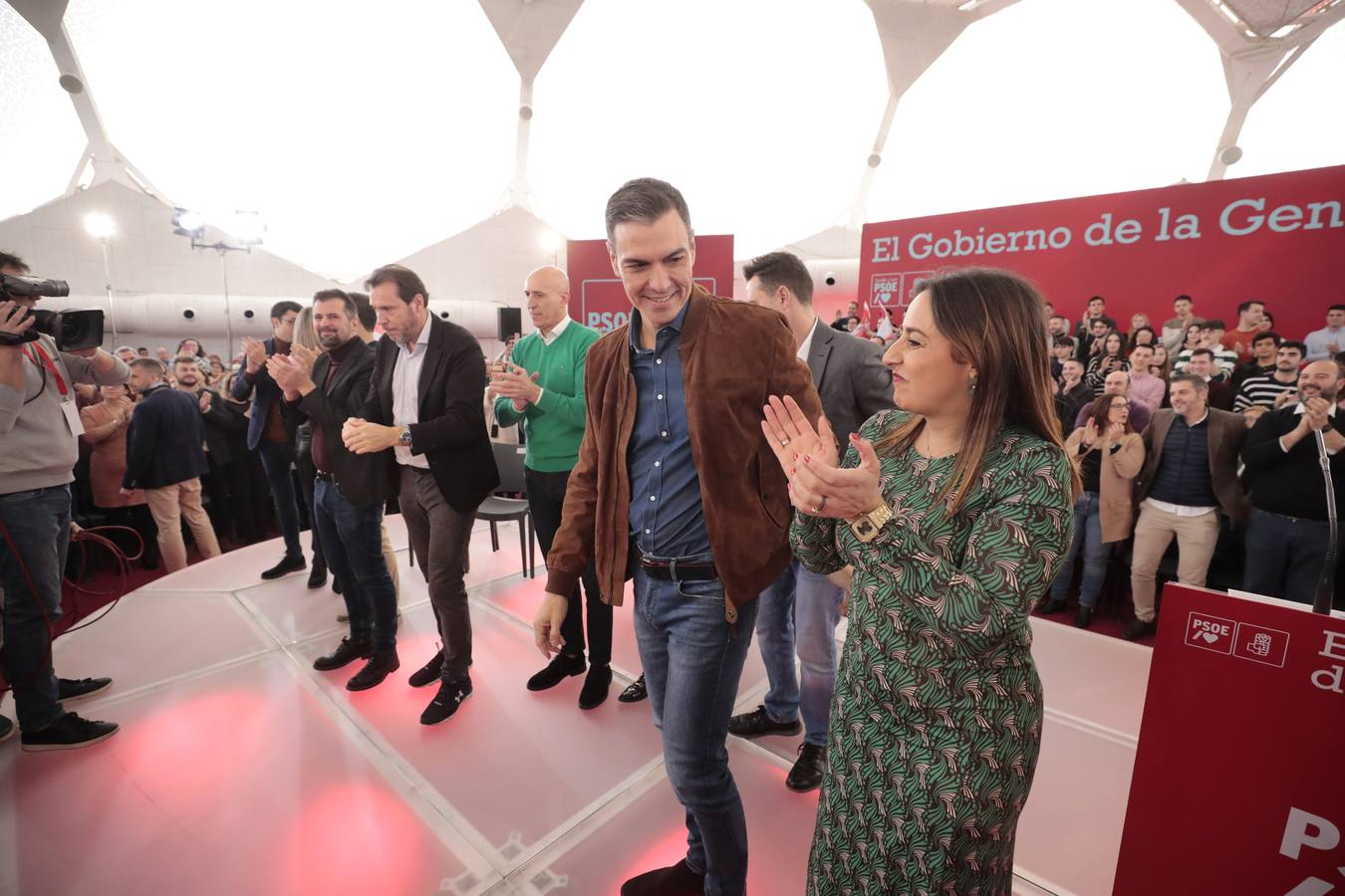 Fotos: Acto político del PSOE en Valladolid con la presencia de Pedro Sánchez