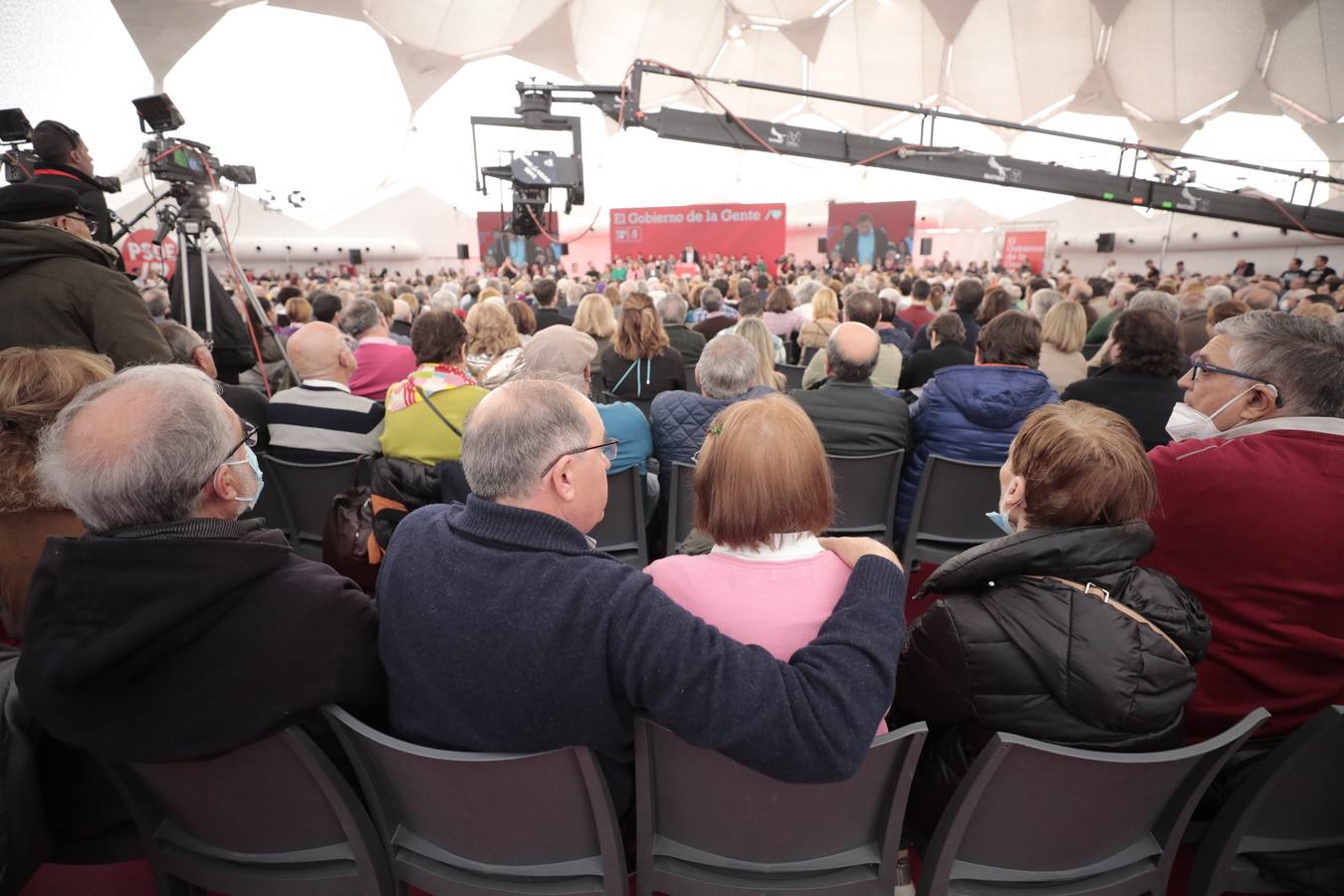 Fotos: Acto político del PSOE en Valladolid con la presencia de Pedro Sánchez