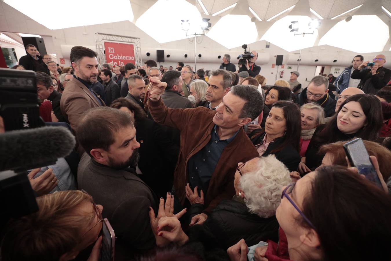 Fotos: Acto político del PSOE en Valladolid con la presencia de Pedro Sánchez