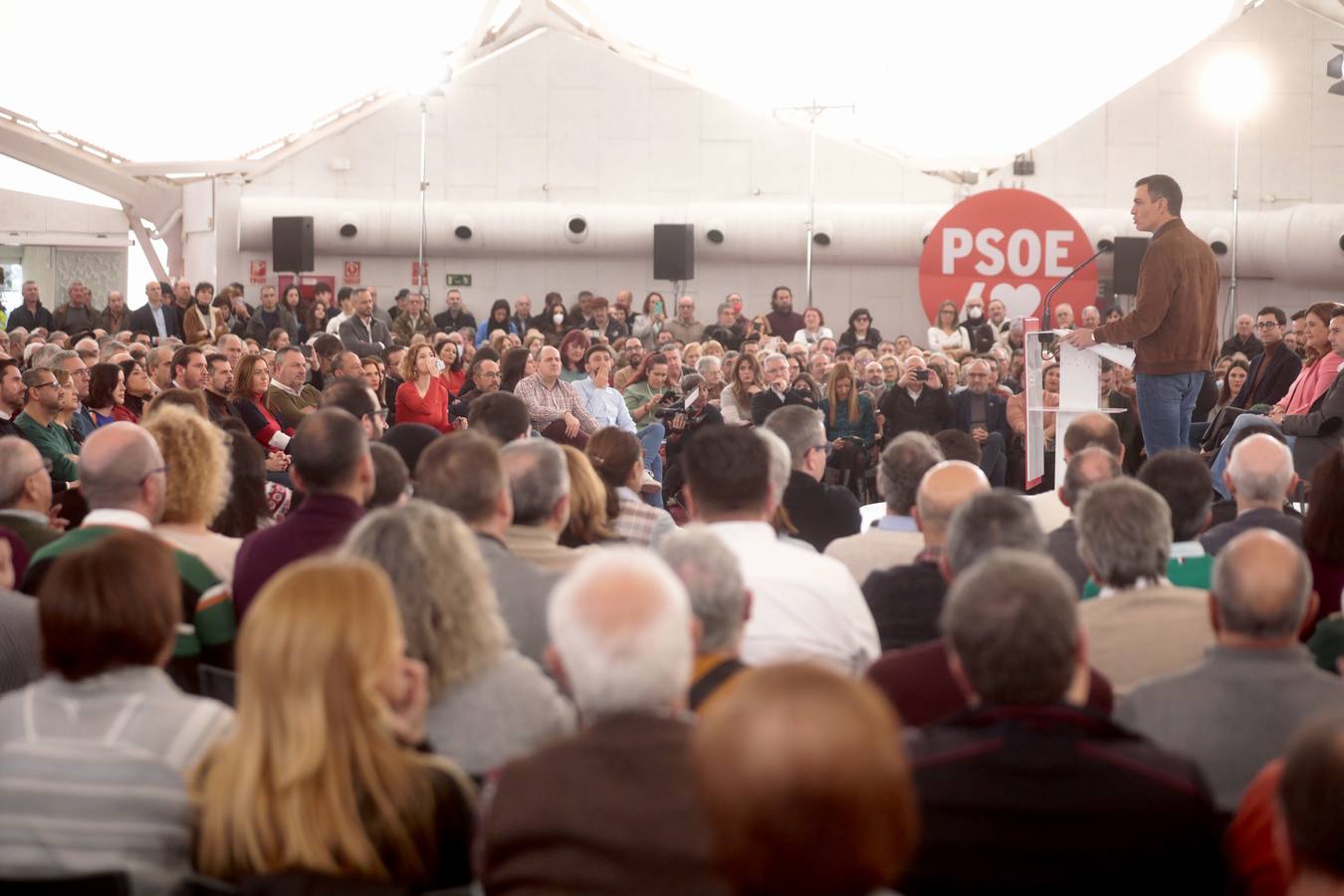 Fotos: Acto político del PSOE en Valladolid con la presencia de Pedro Sánchez