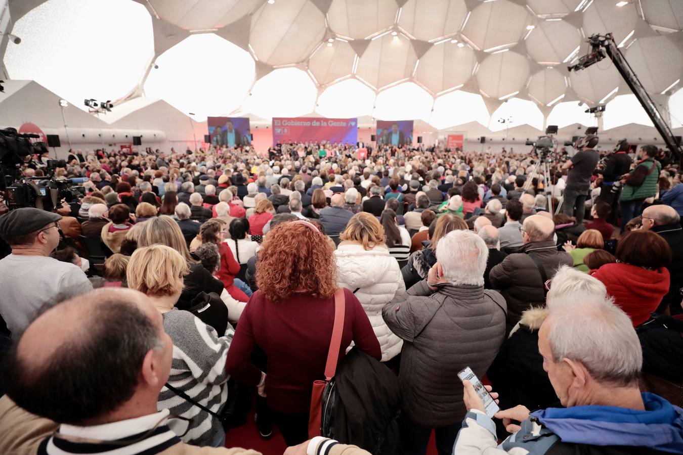 Fotos: Acto político del PSOE en Valladolid con la presencia de Pedro Sánchez