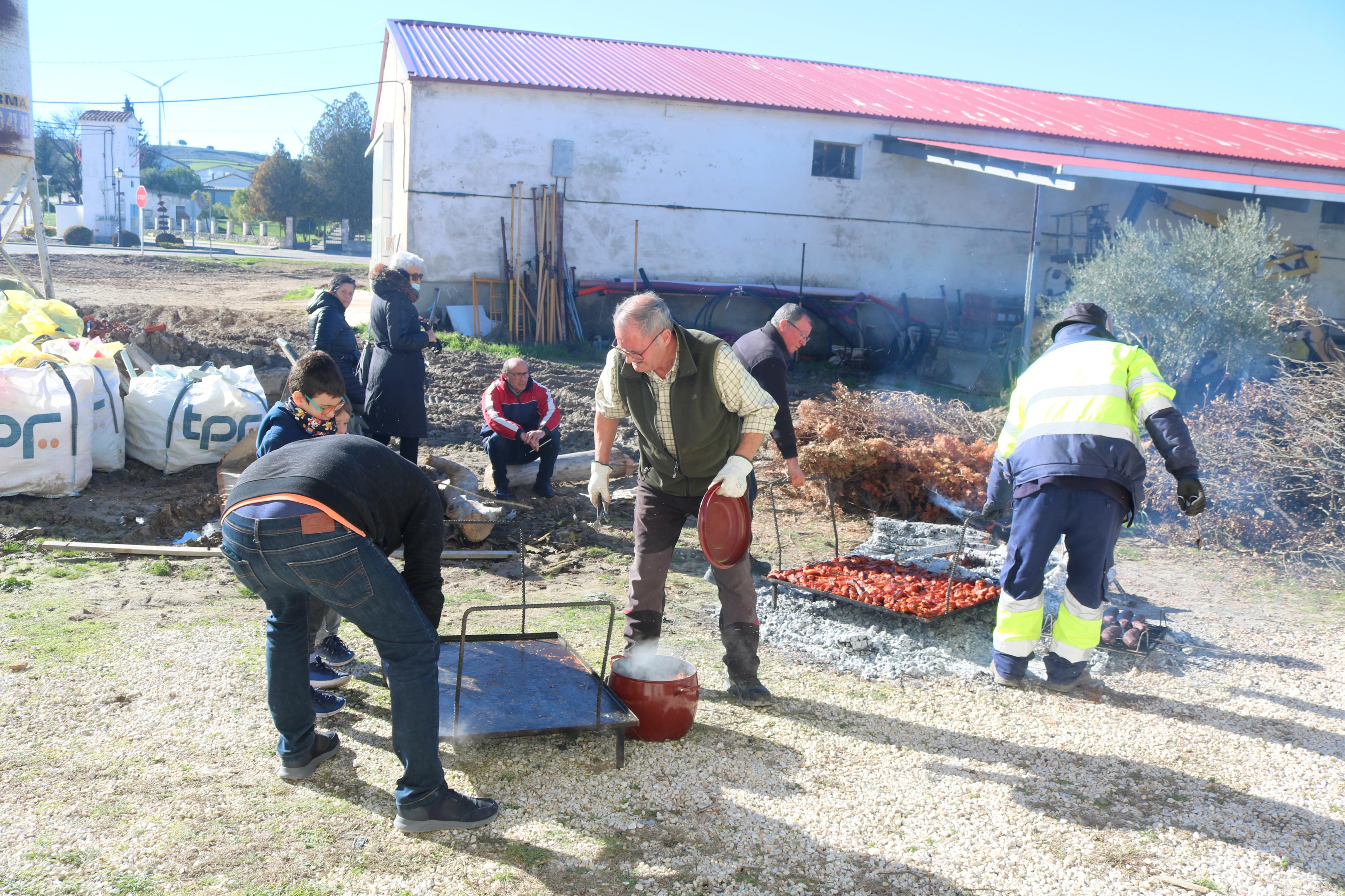 Los hornilleros se volcaron con la Fiesta de la Matanza