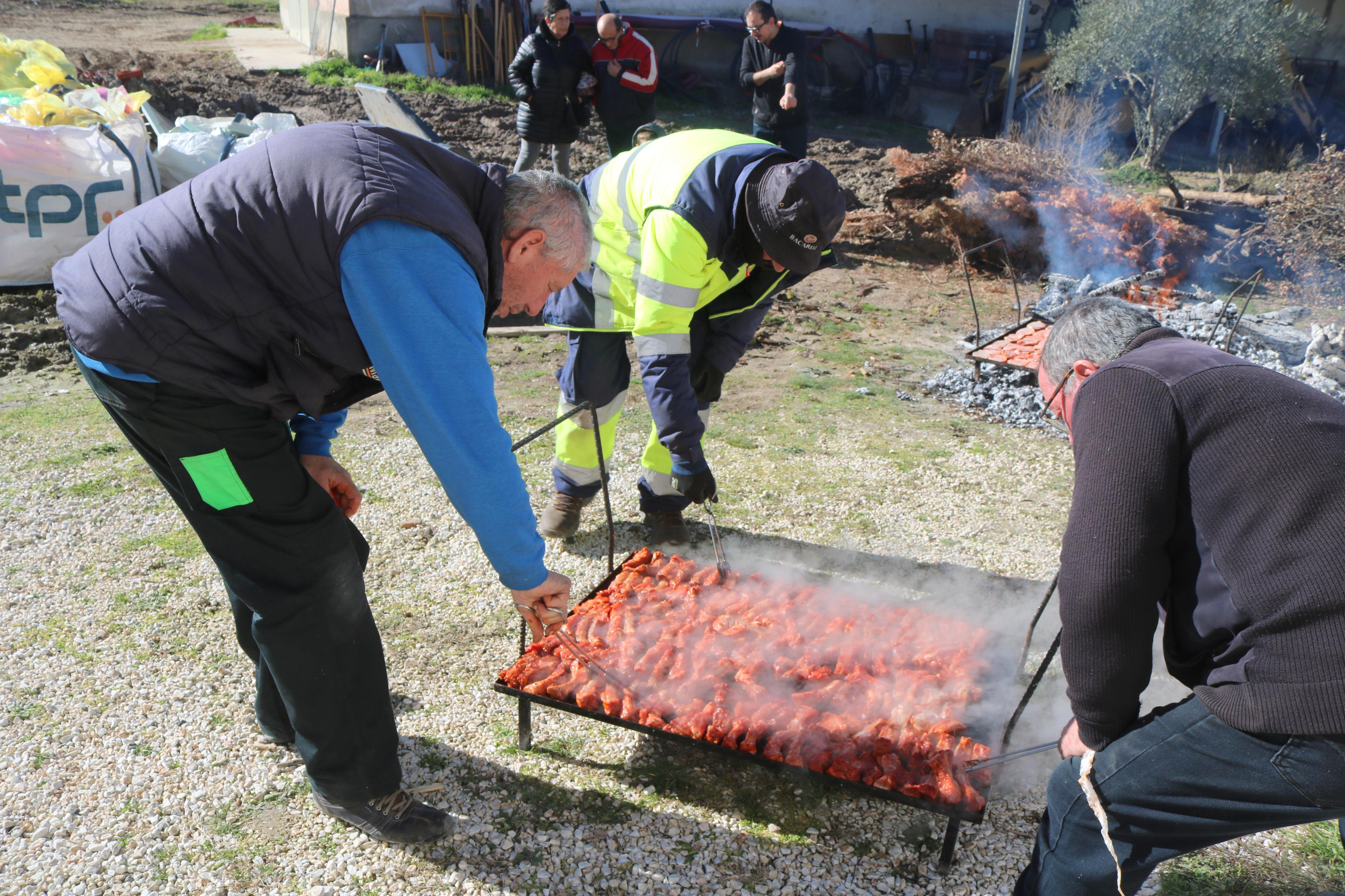 Los hornilleros se volcaron con la Fiesta de la Matanza