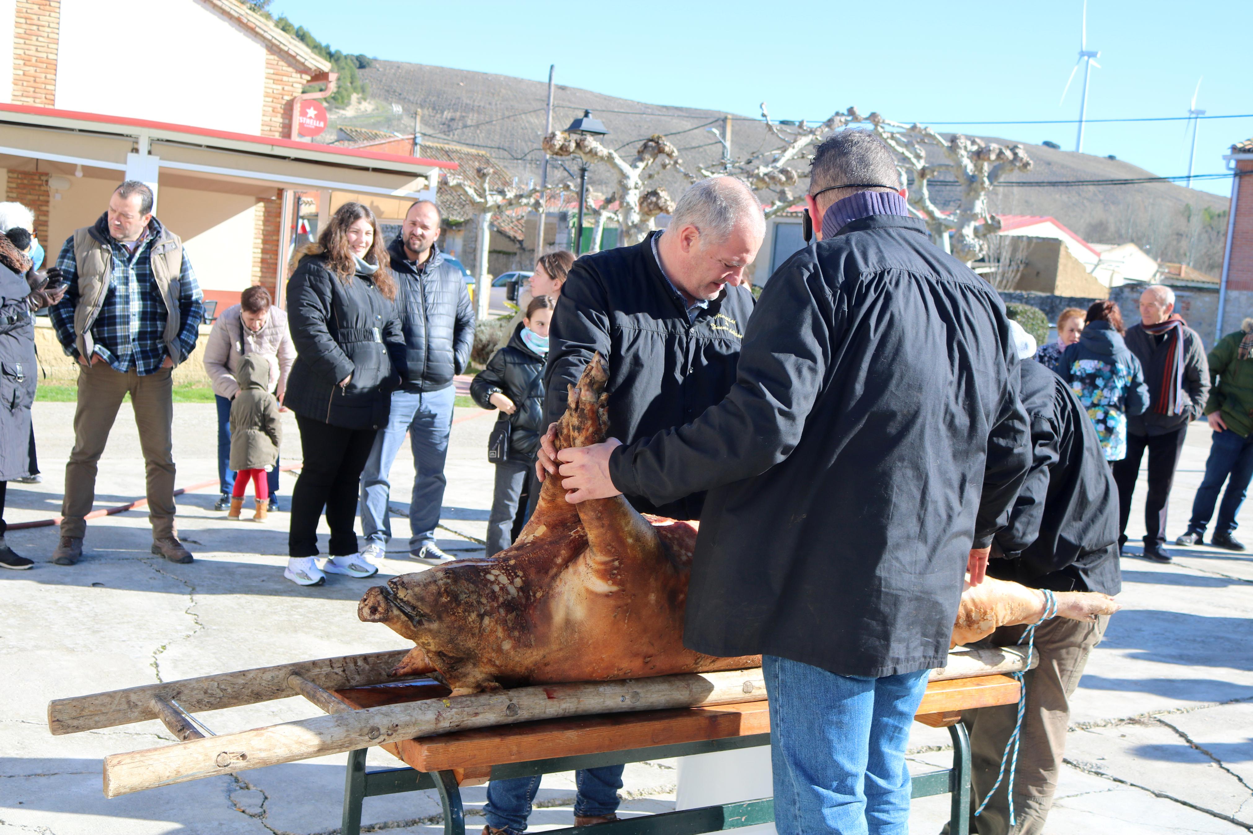 Los hornilleros se volcaron con la Fiesta de la Matanza