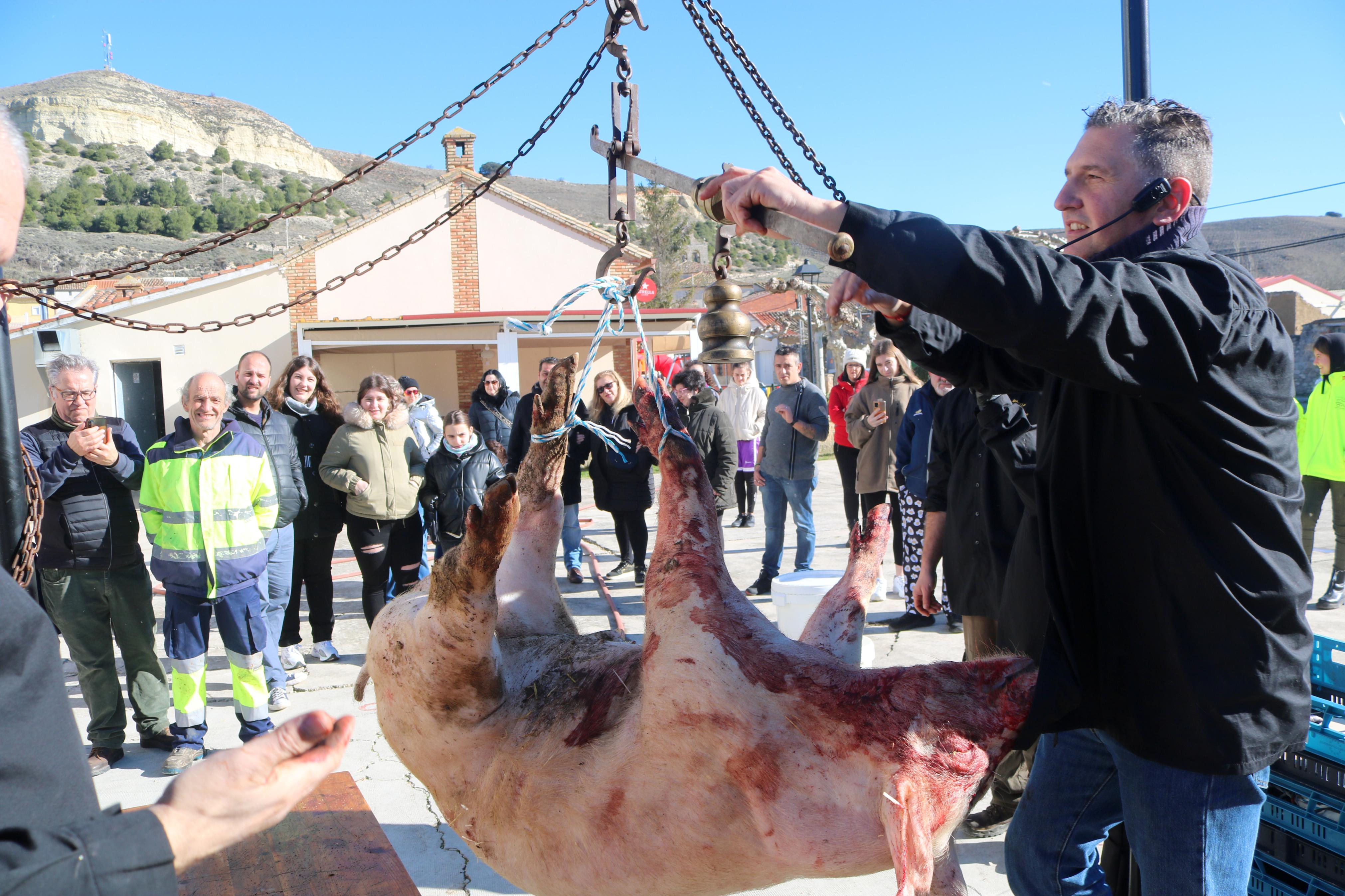 Los hornilleros se volcaron con la Fiesta de la Matanza