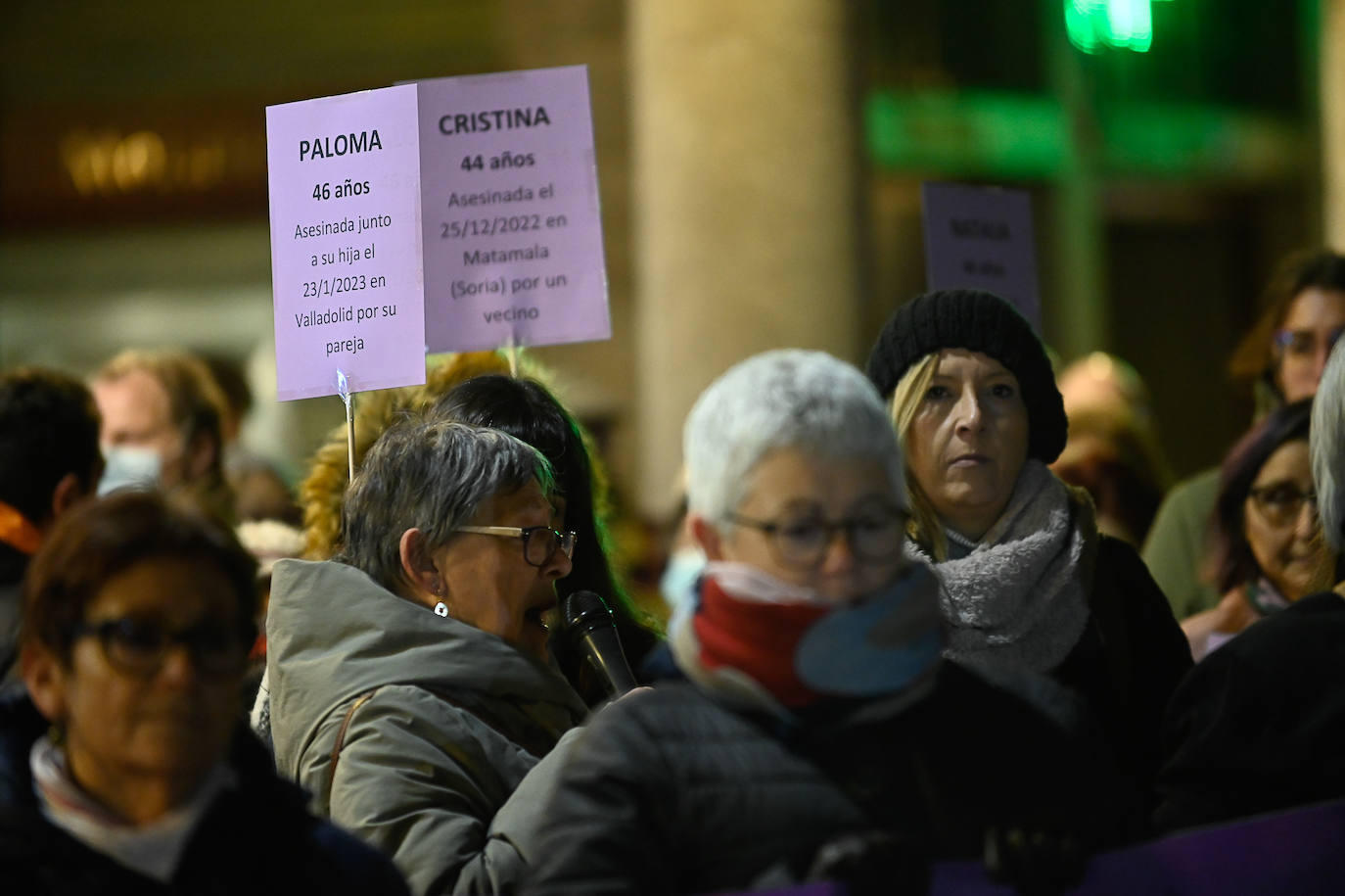 Fotos: Manifestación contra la violencia machista en Valladolid