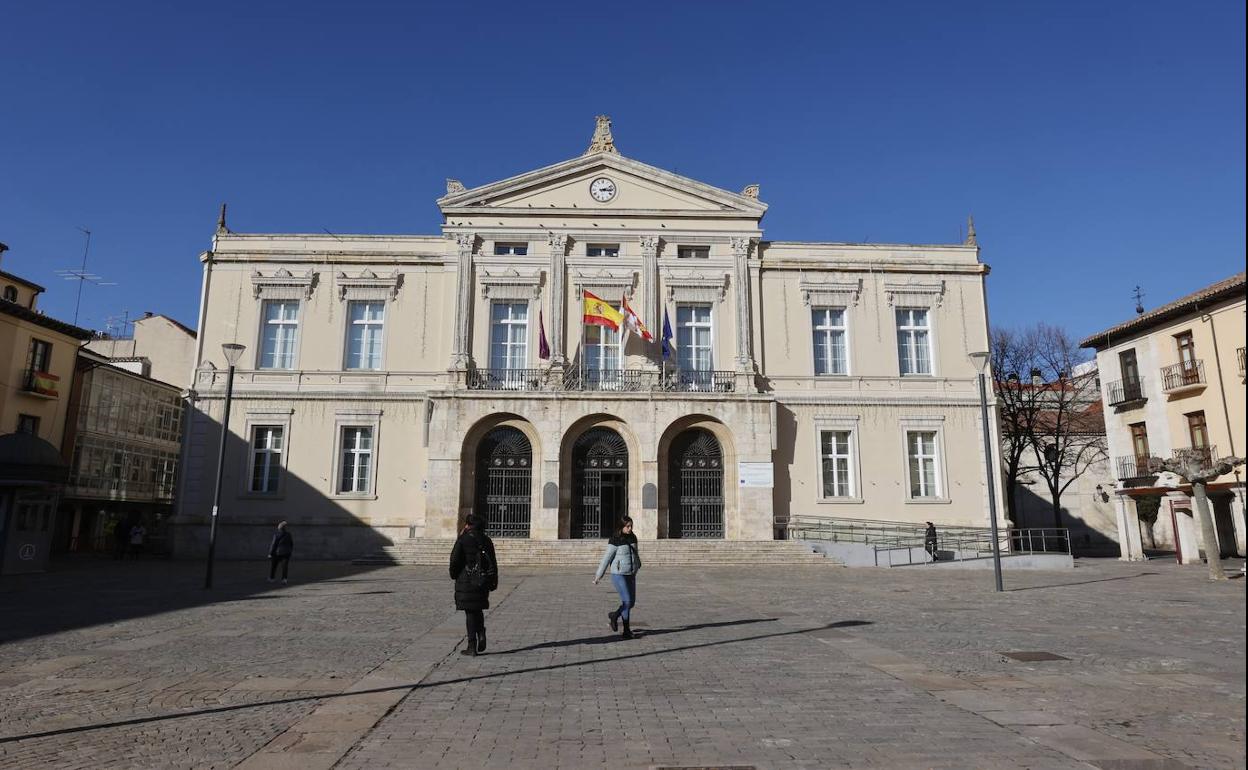 Plaza Mayor de Palencia. 