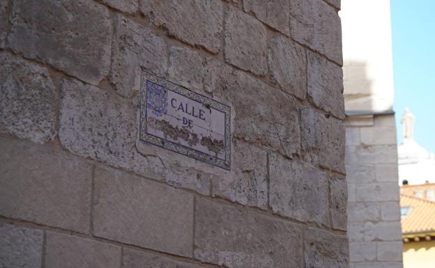 La calle censurada de Valladolid, en la actual vía de la Galera