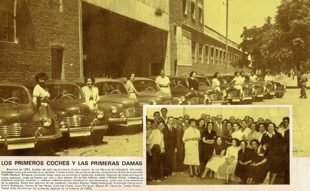 Imagen principal - Valladolid: Fasa Renault cede su archivo de fotografías y documentos al Ayuntamiento