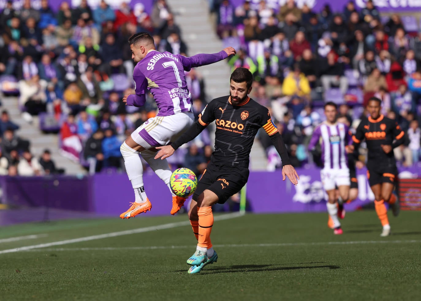 Fotos: El partido entre el Real Valladolid y el Valencia, en imágenes (2/2)