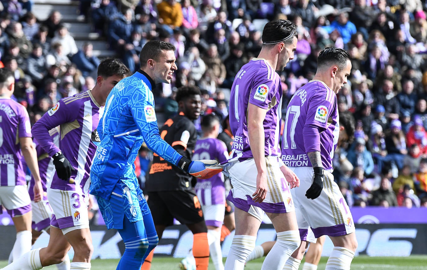 Fotos: El partido entre el Real Valladolid y el Valencia, en imágenes (1/2)