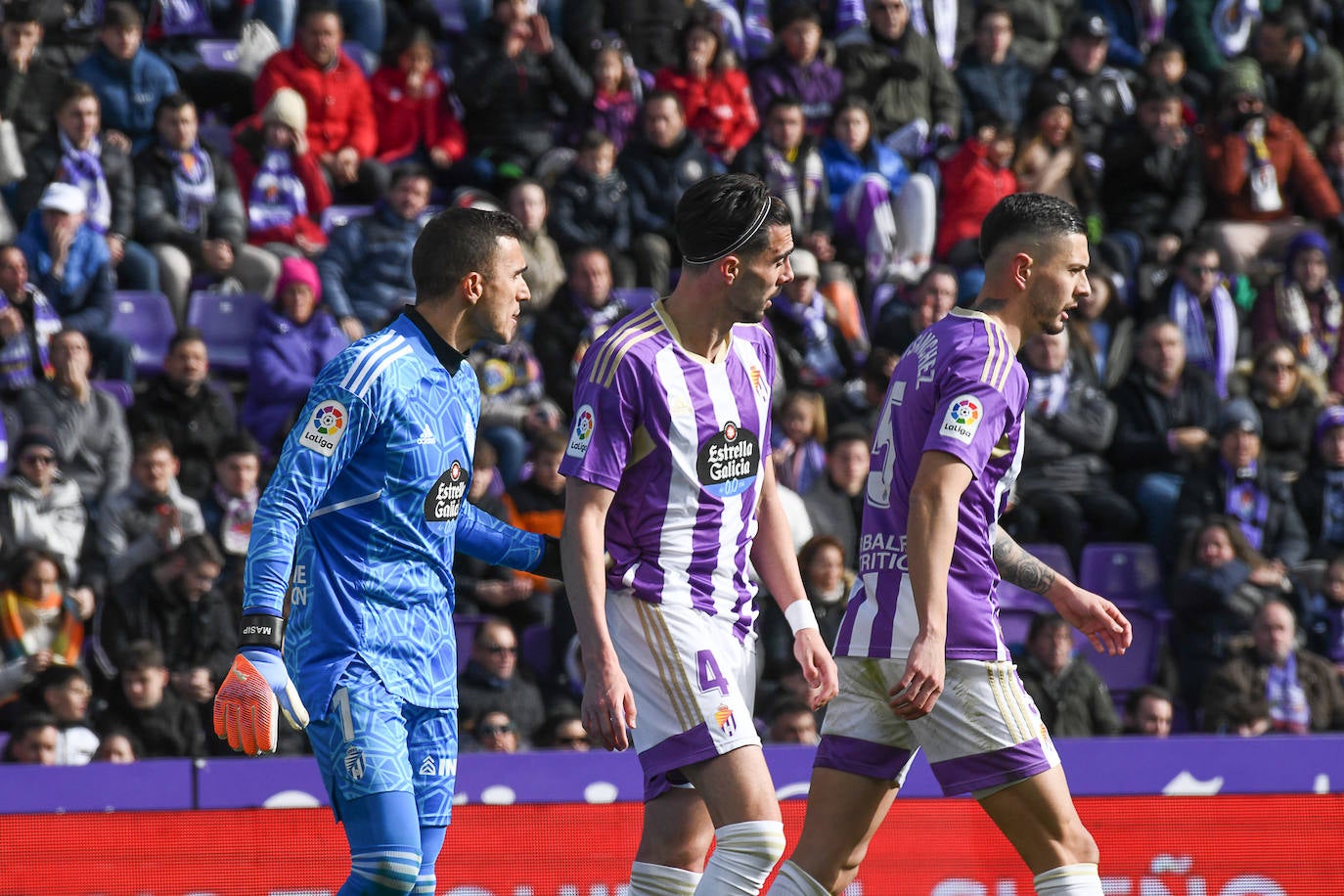 Fotos: El partido entre el Real Valladolid y el Valencia, en imágenes (1/2)