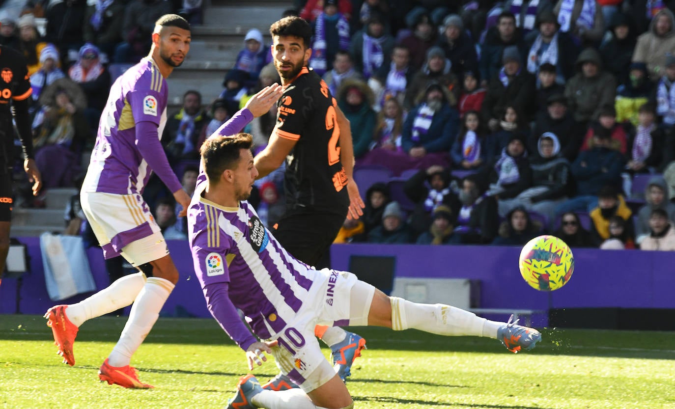 Fotos: El partido entre el Real Valladolid y el Valencia, en imágenes (1/2)