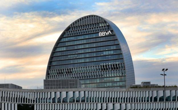 Edificio central del BBVA.