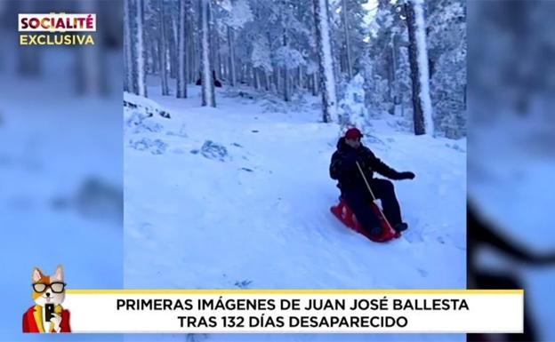 Imágenes de Juanjo Ballesta en la nieve. 