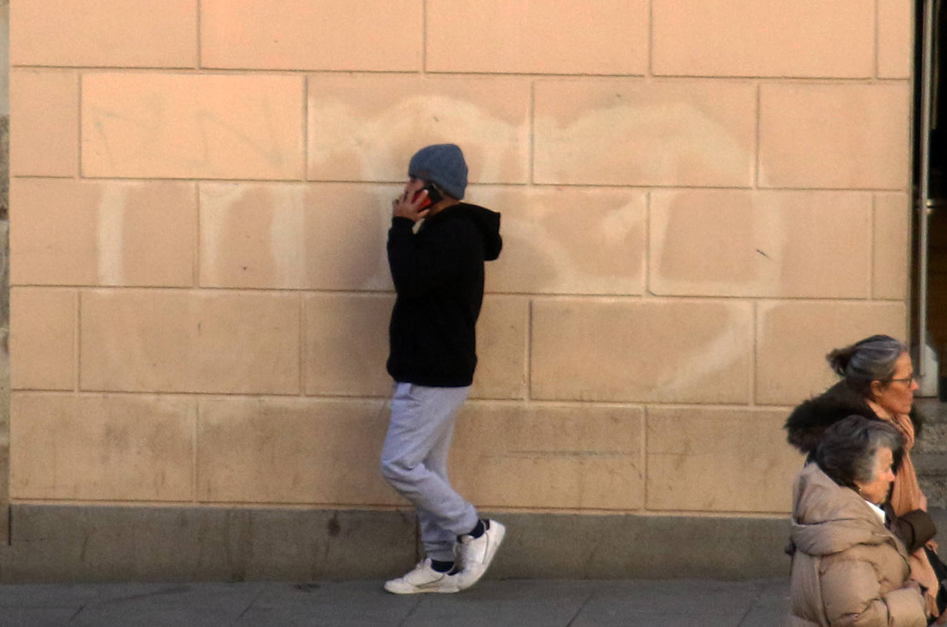 Pintadas por las calles de Segovia. 