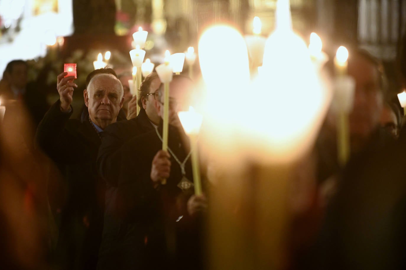 Fotos: La procesión de las Candelas en Valladolid, en imágenes