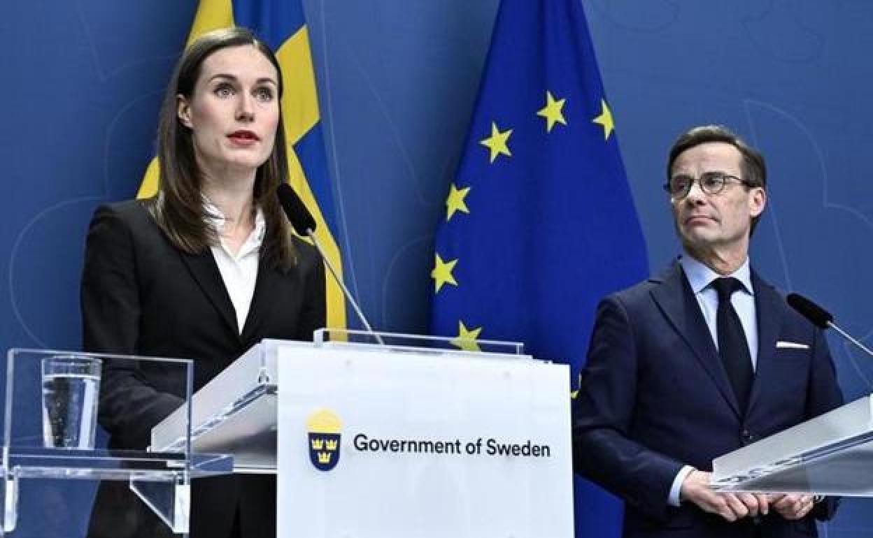 Sanna Marin y Ulf Kristersson consideran que el ingreso en la Alianza garantizará mejor la seguridad de sus respectivos países.