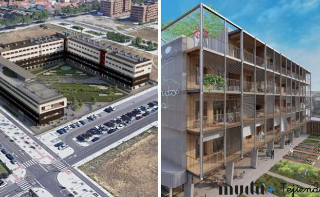 Así será el edificio colaborativo y la residencia de estudiantes que se instalarán en Valladolid