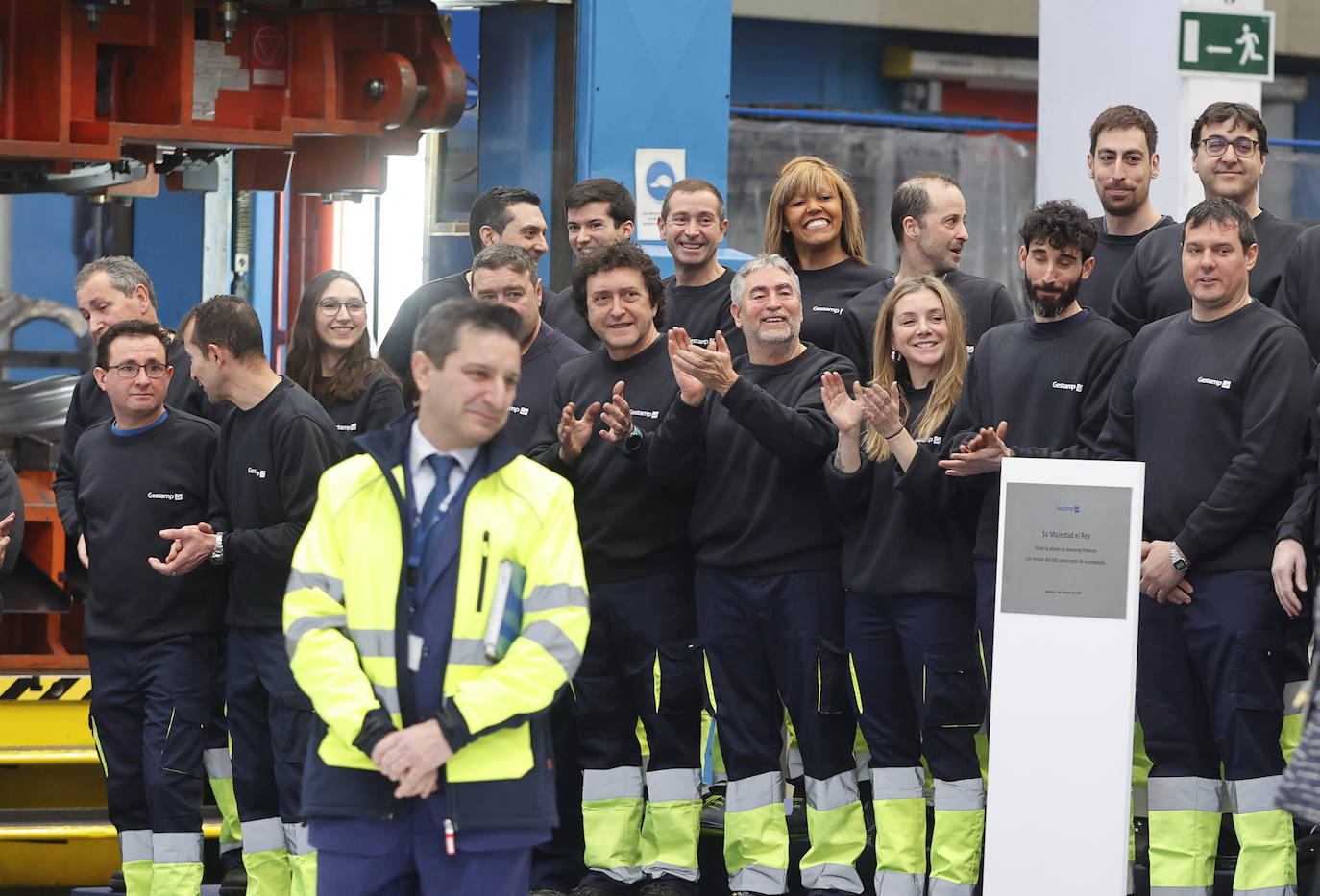 Fotos: El Rey Felipe VI conoce la innovadora planta de Gestamp en Palencia