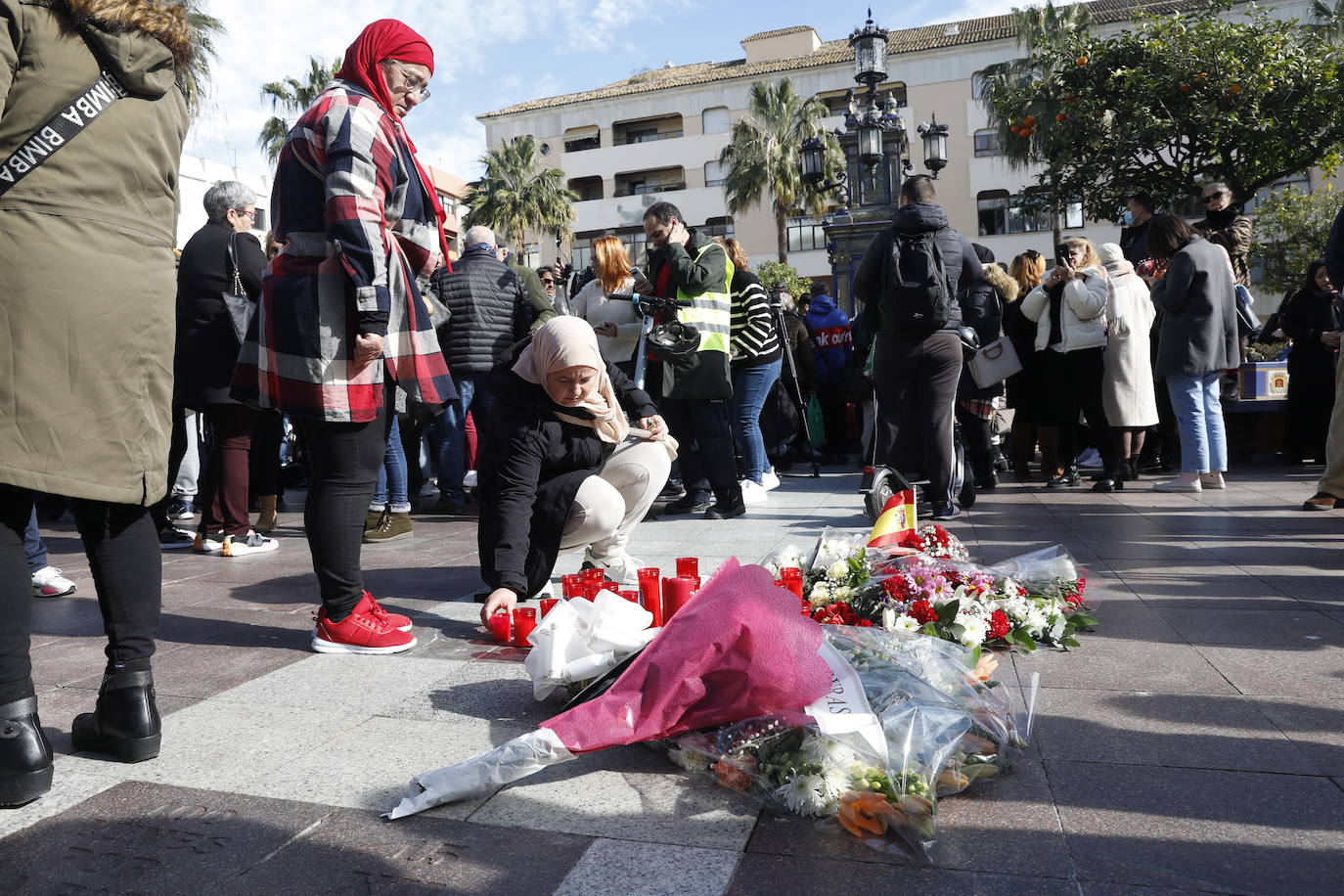 Concentración en repulsa atentado en Algeciras.