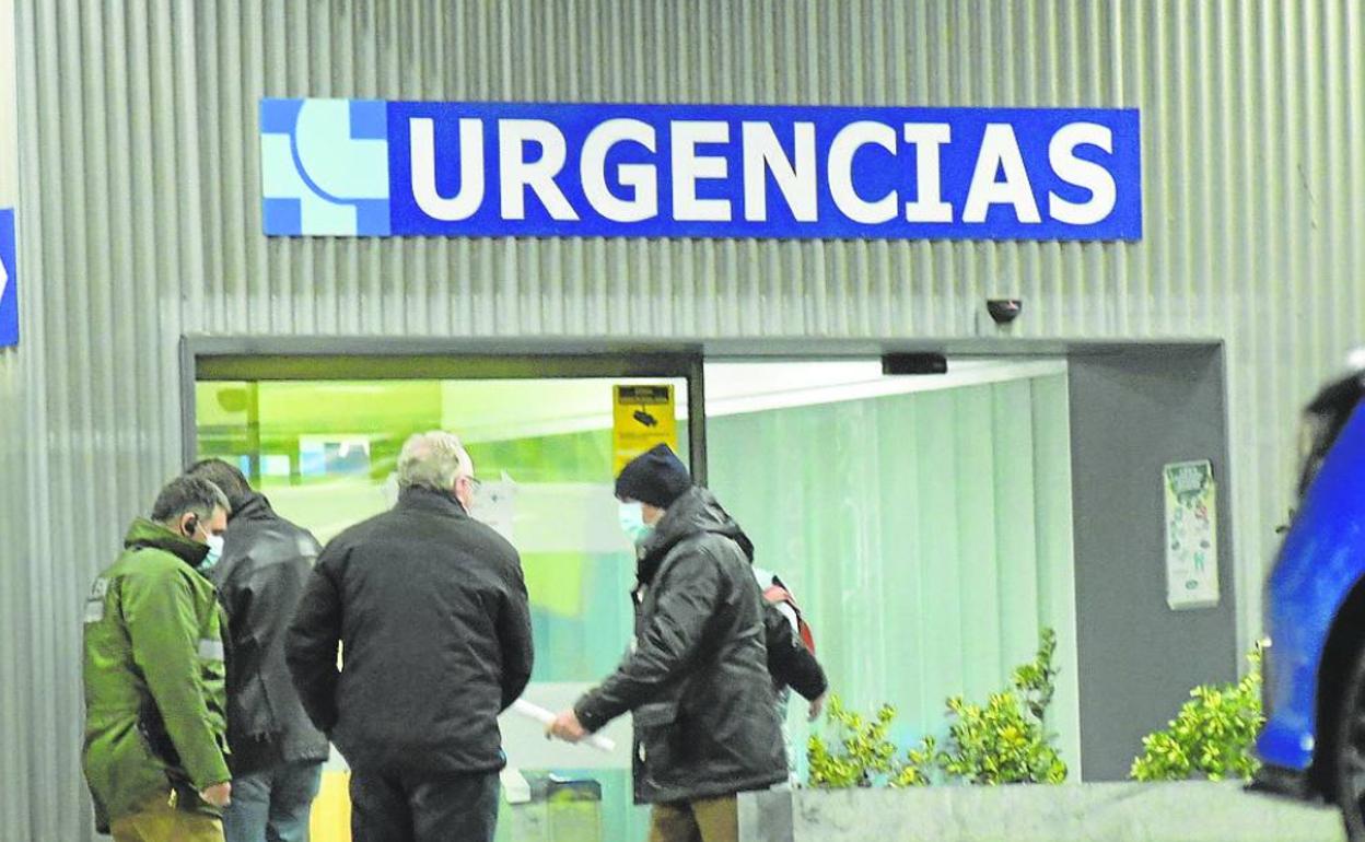 Urgencias del Hospital Clínico de Valladolid. 