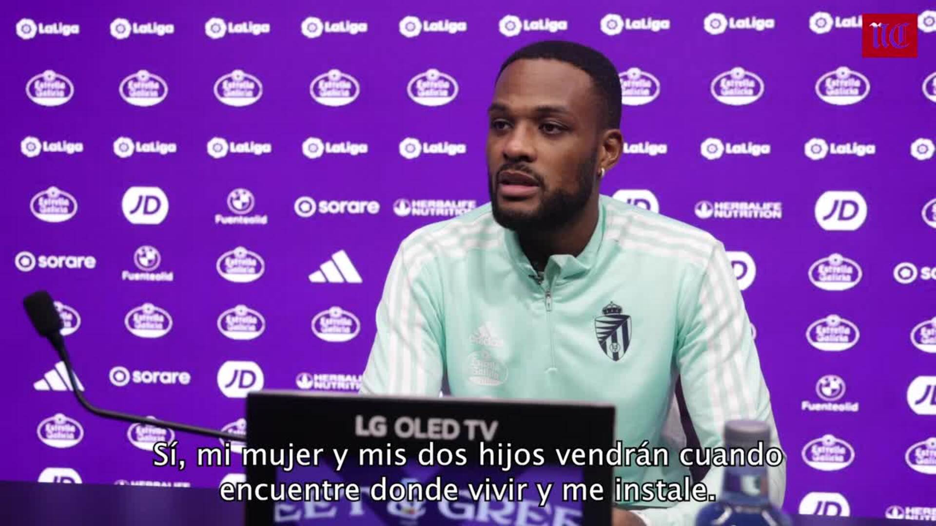 Cyle Larin, nuevo fichaje del Real Valladolid: «Por lo poco que he visto, Valladolid es una ciudad muy accesible»