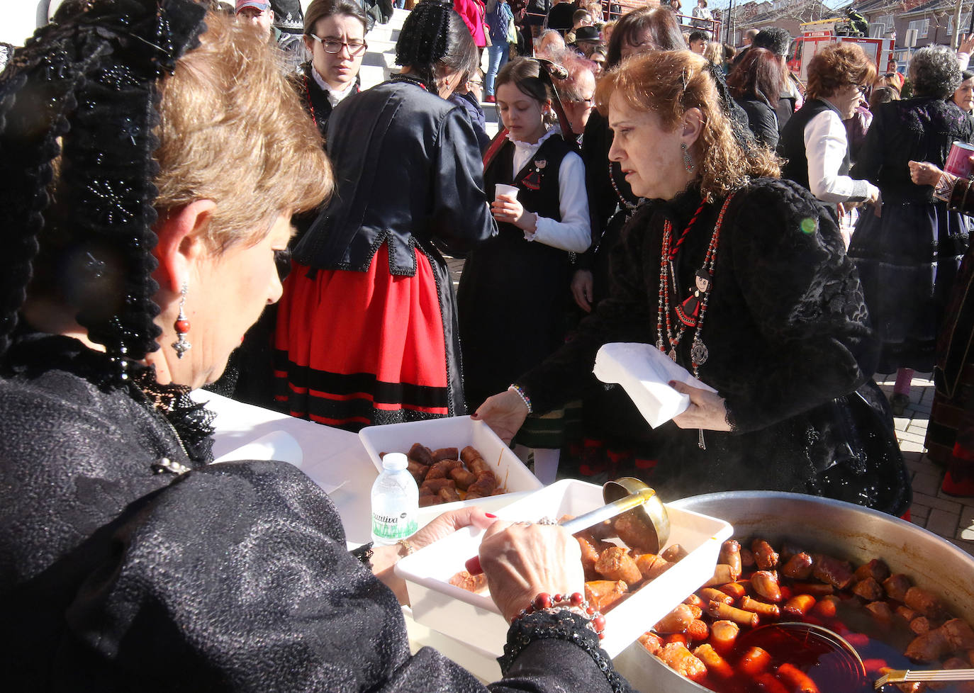 Fiesta de las Águedas en Segovia. 