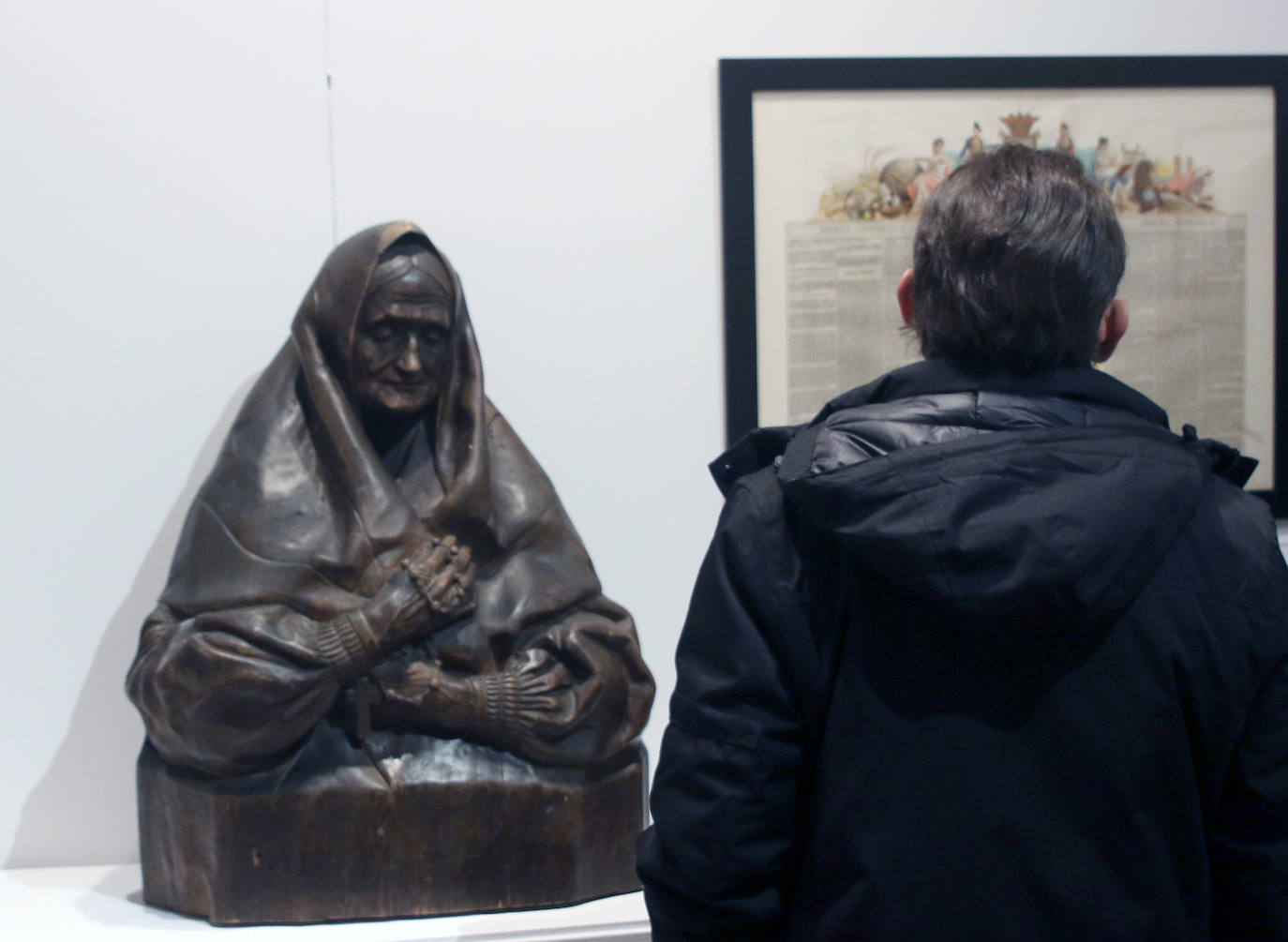 Exposición de trajes segovianos en el Torreón de Lozoya. 