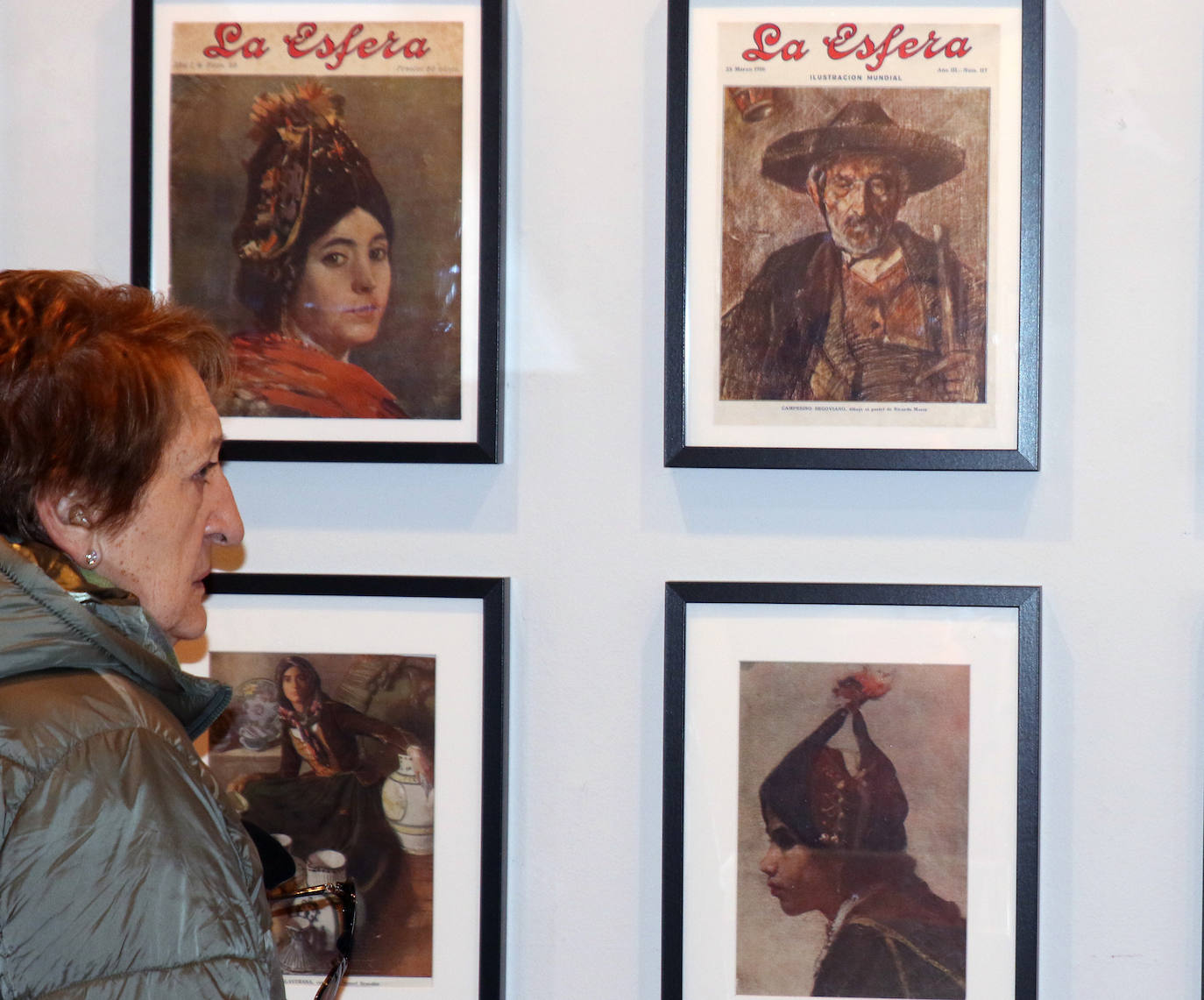 Exposición de trajes segovianos en el Torreón de Lozoya. 