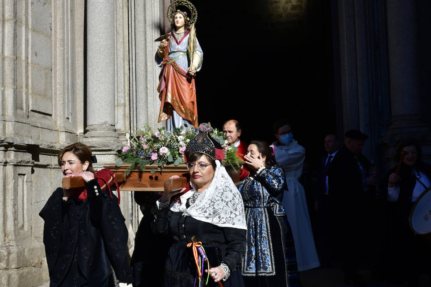 El Espinar y Cuéllar celebran Santa Águeda. 
