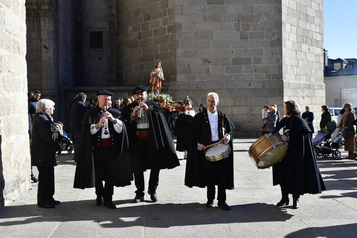 El Espinar y Cuéllar celebran Santa Águeda. 