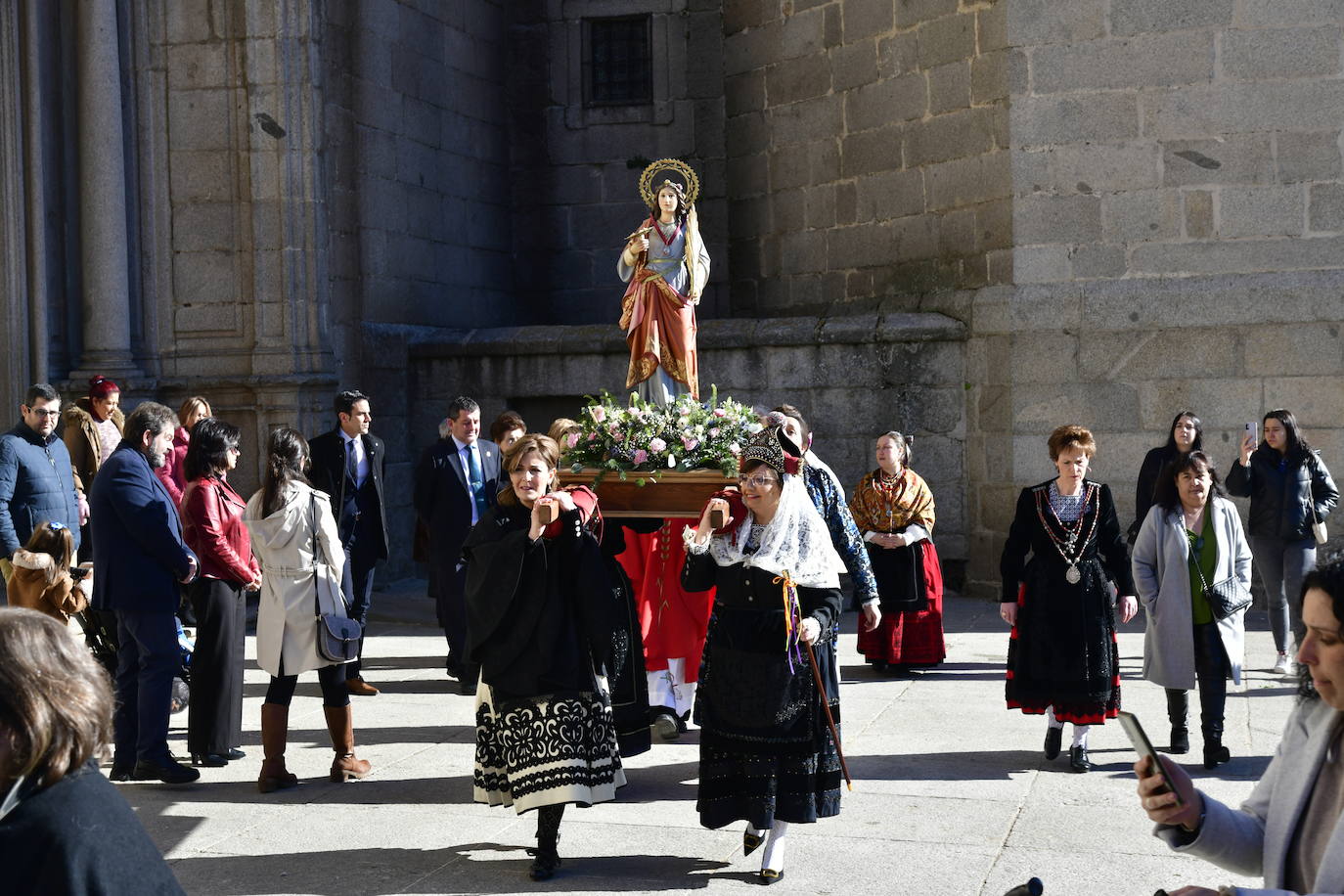 El Espinar y Cuéllar celebran Santa Águeda. 